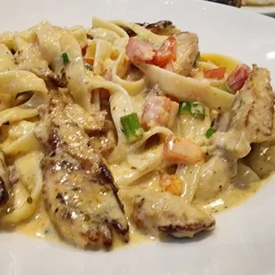 cajun fettuccine alfredo