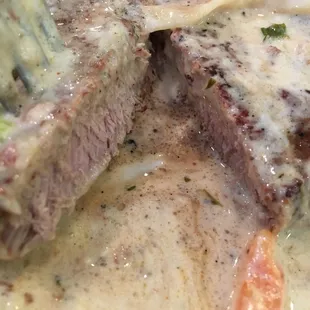 This is how they cook medium. I'll try rare next time.