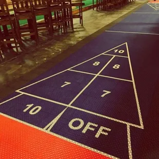 Life Size Shuffle Board!!