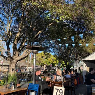 Beer garden