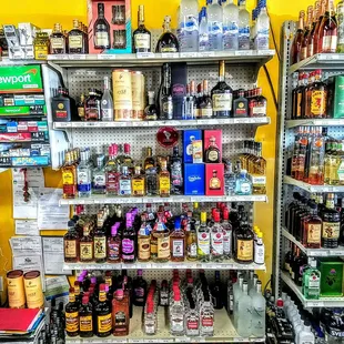 They have a nice drink collection