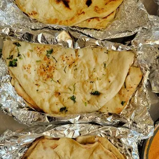 Bread basket - paratha, Naan and roti