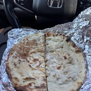 Keema (lamb) naan $3.95 (instagram: @issa.cheatday)