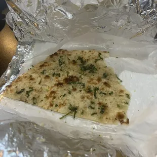 Garlic naan