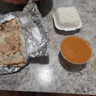 Chicken Korma. Lunch