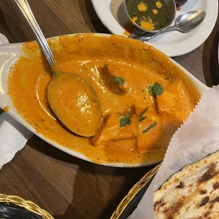 Paneer tiki masala- after we ate 1/2
