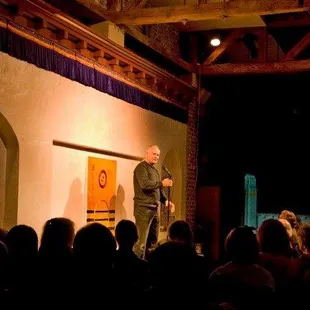 OM Poetry Shows -Marc Smith Founder of Poetry Slams at OM Hall