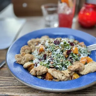 Fall Kale Caesar with Chikn&apos;