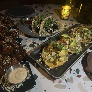Korean BBQ Cauliflower Wings