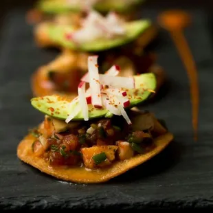 Ceviche tostadas!