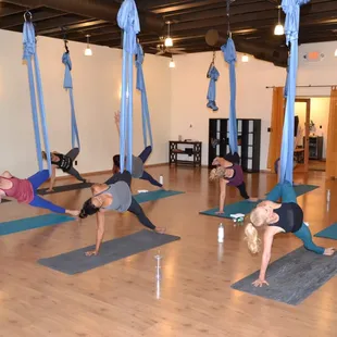 Aerial yoga