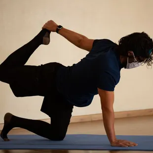 Grab your mask, Grab your mat, come practice!