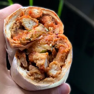 Korean Fried Chicken Sandwich