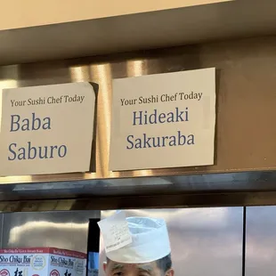 japanese chef at Oma Sushi