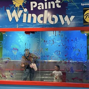 Painting at museum