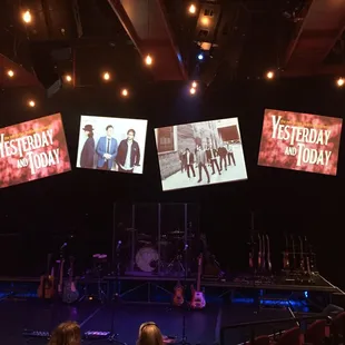 Yesterday and Today stage