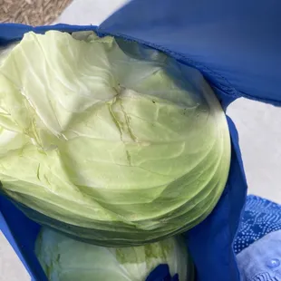 Didn't get cabbages yesterday in Old Market, so came over here