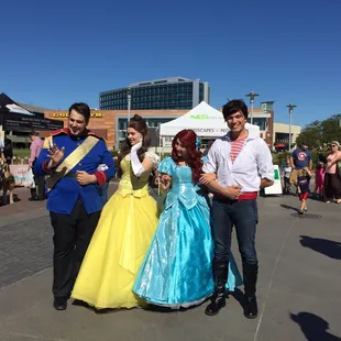 A little bit of Disney at the farmers market