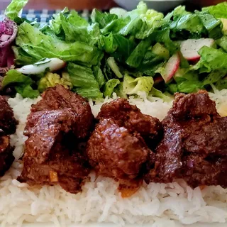 Beef Loin Kebabs