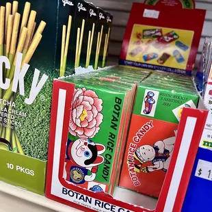 a variety of items