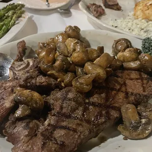 Sauteed Mushrooms in brandy was amazing!