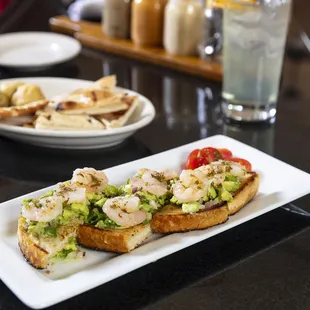 Shrimp and Avocado Toast