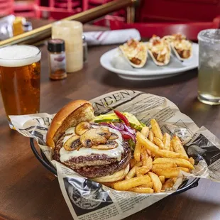 The Double Burger &amp; Fries