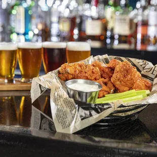 Breaded Chicken Wings