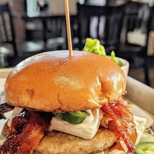Jalapeno Popper Burger