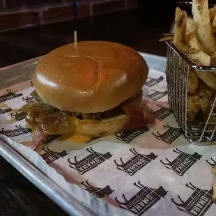 Blue Cheese Bacon Burger