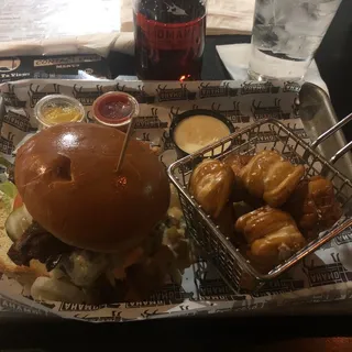 Blue Cheese Bacon Burger