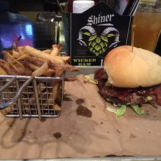 Jalapeno Smoked Cheddar Burger