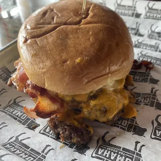 Jalapeno Smoked Cheddar Burger