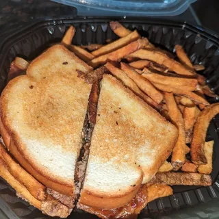 Peanut Butter Cream Cheese Burger