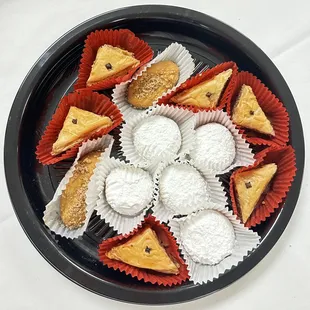 Greek pastries - the baklava was delish!