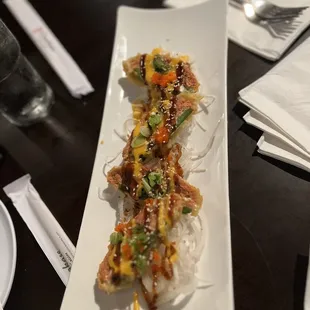 a plate of food