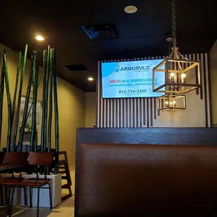 Reopened and newly renovated interior