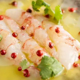 Amaebi Carpaccio Plate