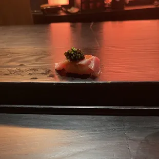 Fatty tuna with caviar