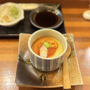 Blue Shrimp Chawanmushi