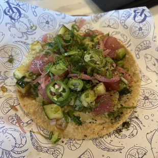 Ahi Tostada