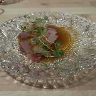 Hamachi Crudo
