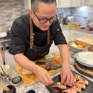 Best homakase chef!!