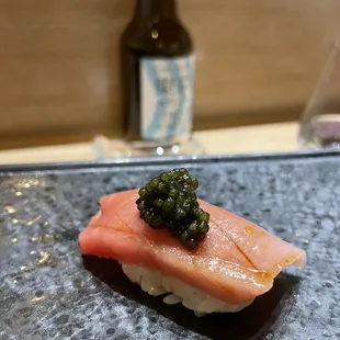 Toro with caviar