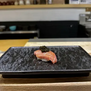 Chu-toro and "fancy sea salt"