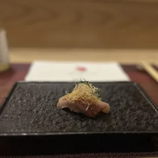  close up of the sushi