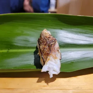 Seared barracuda