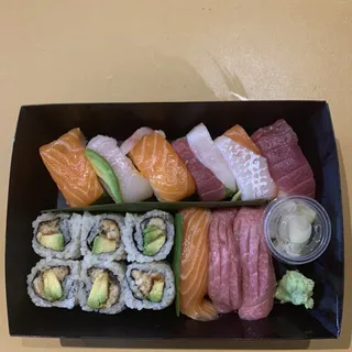 Rainbow Oshi Sushi