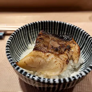 Misoyaki (grilled Miso marinated Black Cod)