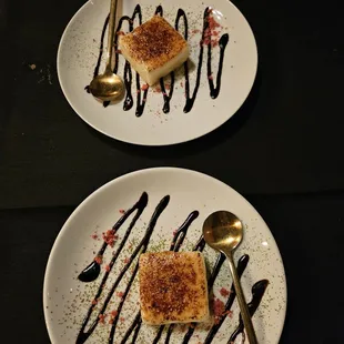 lemon cheesecake brulee